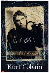 Kurt Cobain Enmarcado de laminas